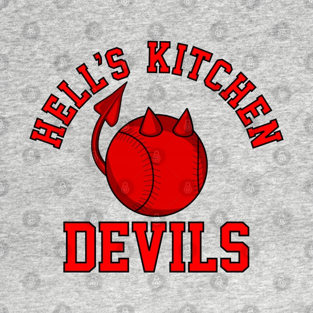 Hell's Kitchen Devils - Marvel Baseball Mashup by EightUnder